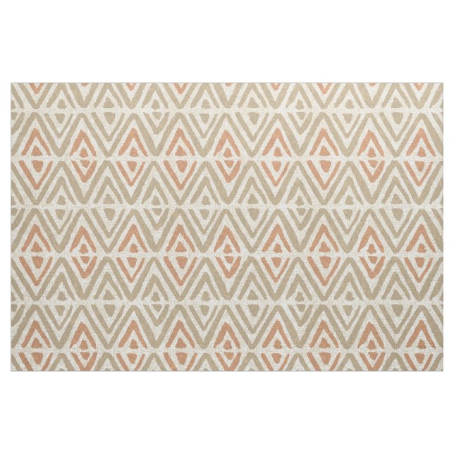 Tropical Spa Coordinates- Tribal Zig Zag Fabric (Fat Quarter)