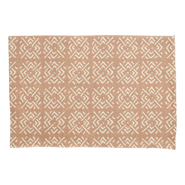 Tropical Spa Coordinates- Tribal Zig Zag Reverse Pillow Case (Front)