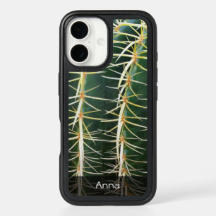Tropical Sphere Cactus Botanical Photo any Text iPhone 16 Case