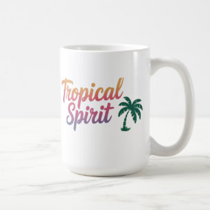 Tropical spirit coffee mug