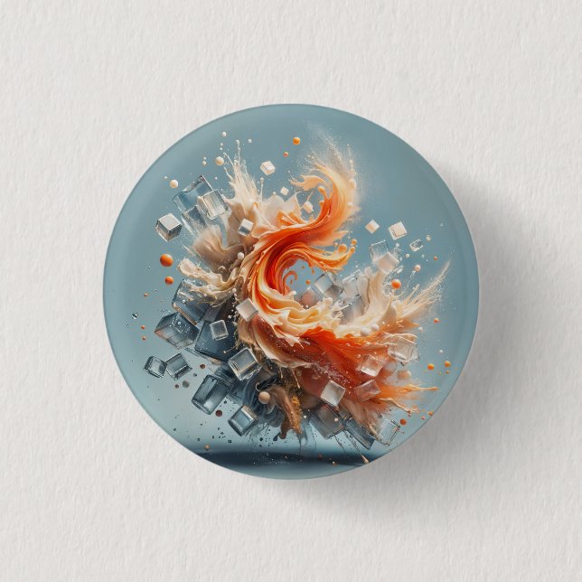 Tropical Splash Button (Front)