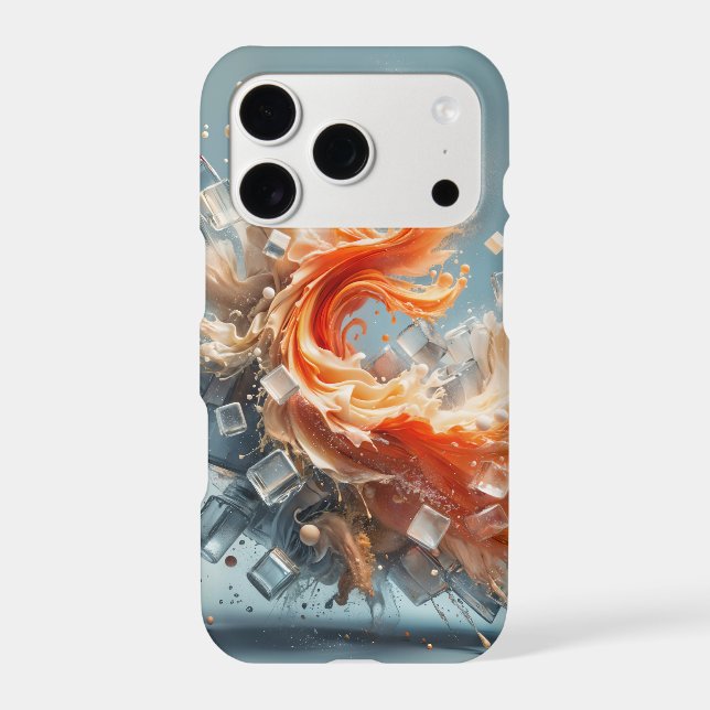 Tropical Splash Iphone Case (Back)