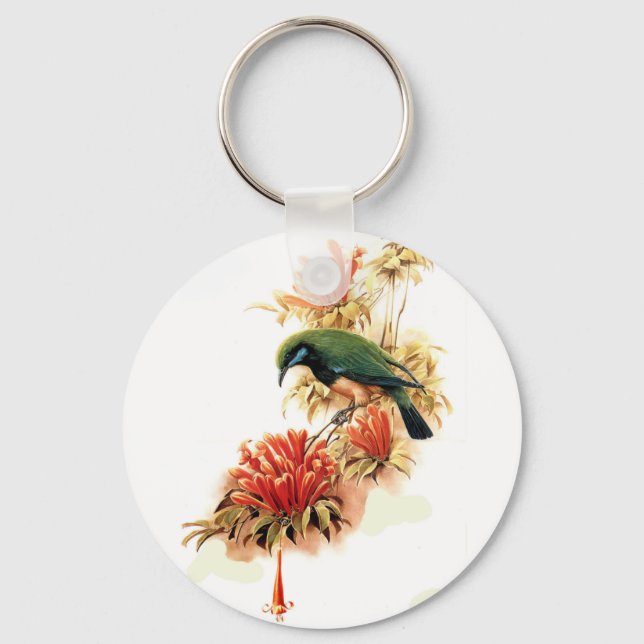 Tropical Splendor Keychain (Front)