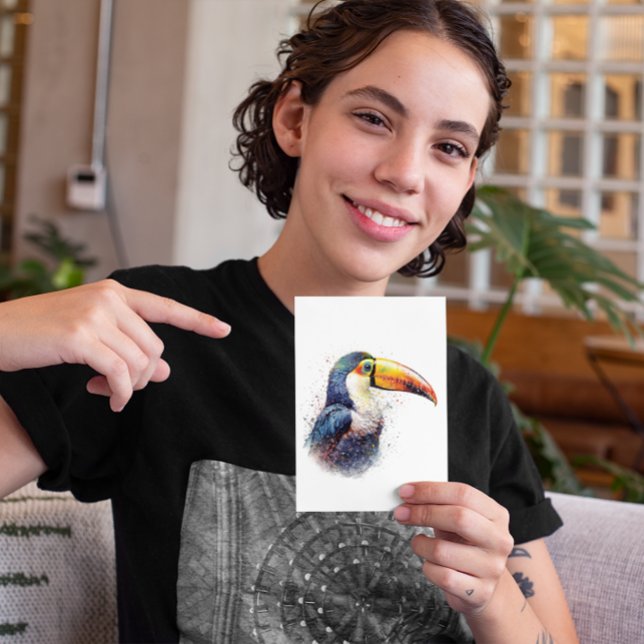 Tropical Splendor Toucan Postcard (Creator Uploaded)