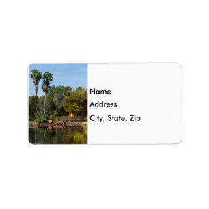 Tropical Springs Paradise Label