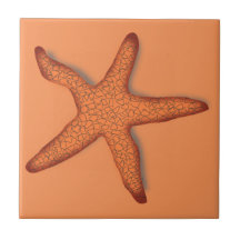 Tropical Starfish Orange