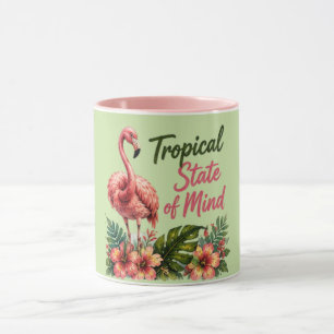 Tropical State of Mind Beach Vibes Summer Mug