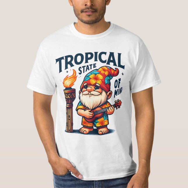Tropical state of mind  T-Shirt (Front)