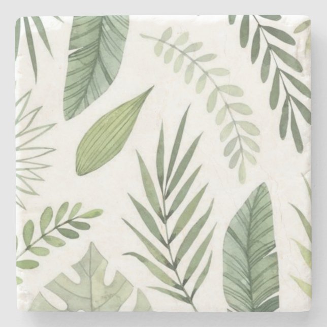 Tropical Stone Coaster (Front)