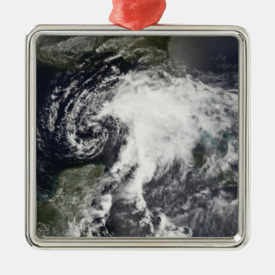 Tropical Storm Alberto Metal Ornament