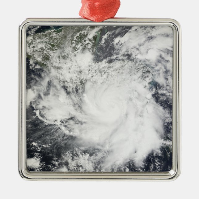 Tropical Storm Alma Metal Ornament (Front)