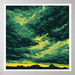 Tropical Storm - Archival Art Print