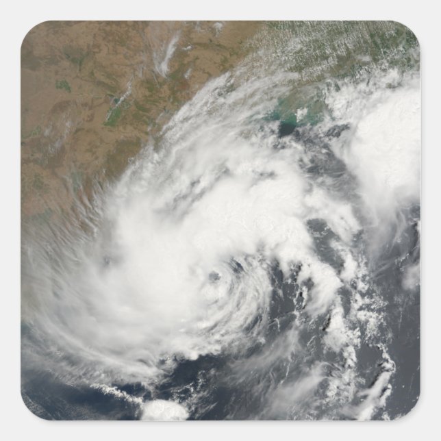 Tropical Storm Bijli Square Sticker (Front)