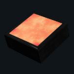 Tropical Storm Cloud Effect  Gift Box<br><div class="desc">Tropical Storm Cloud Effect Keepsake jewelry box 
Colorful gift box featuring a simple storm cloud effect with colorful filter,  Would make the perfect gift for you girlfriend,  wife,  sister or daughter,  especially if the love autumn. check out my shop for more colors and designs.</div>