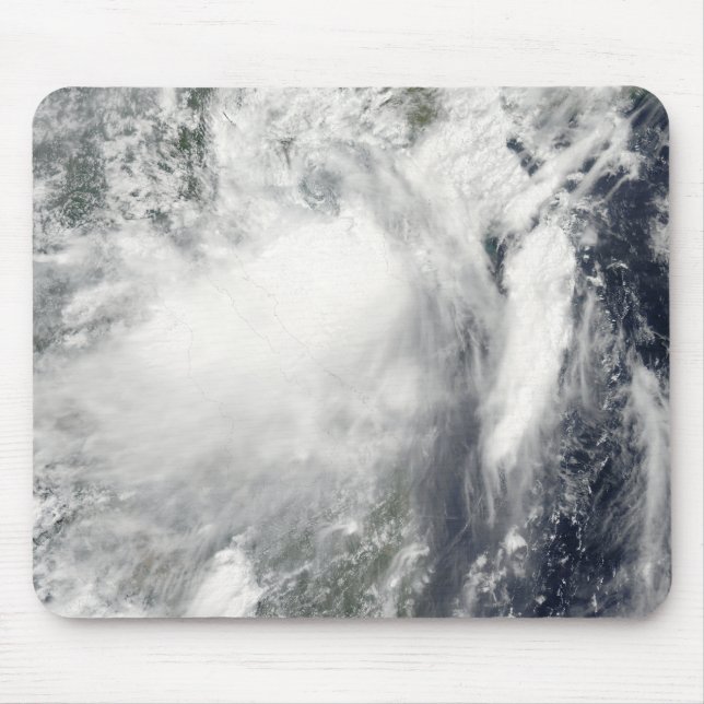 Tropical storm Conson approaching Vietnam Mouse Pad (Front)