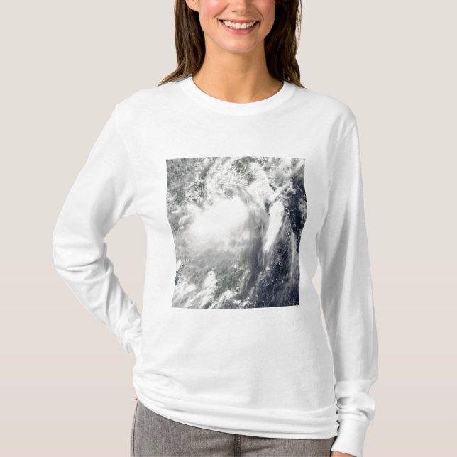Tropical storm Conson approaching Vietnam T-Shirt (Front)