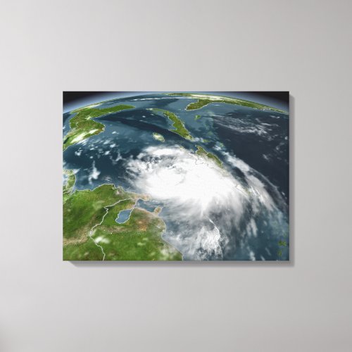 Tropical Storm Dennis Canvas Print