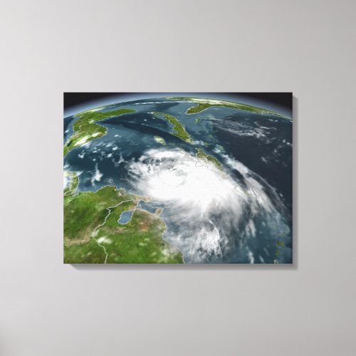 Tropical Storm Dennis Canvas Print