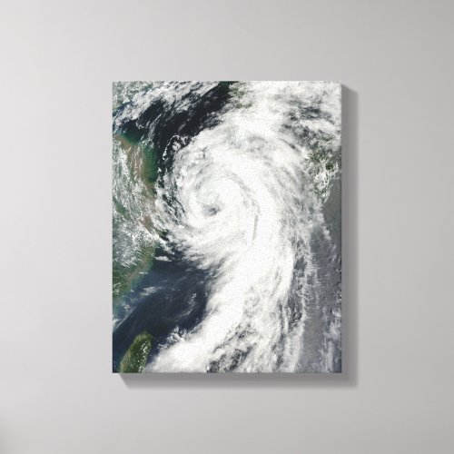 Tropical Storm Dianmu Canvas Print