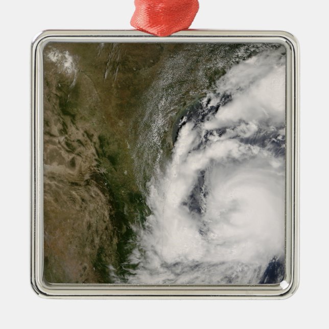 Tropical Storm Dolly Metal Ornament (Front)