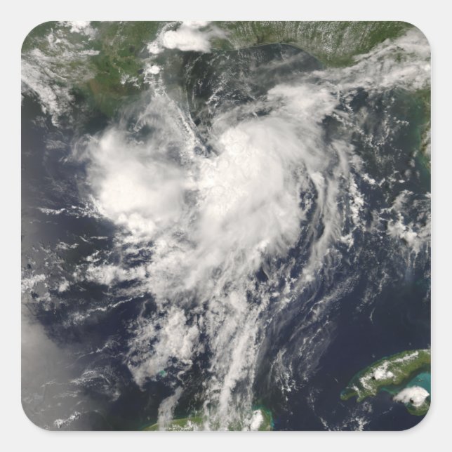 Tropical Storm Edouard Square Sticker (Front)