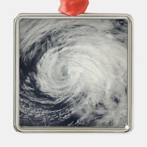 Tropical Storm Ele in the central Pacific Metal Ornament