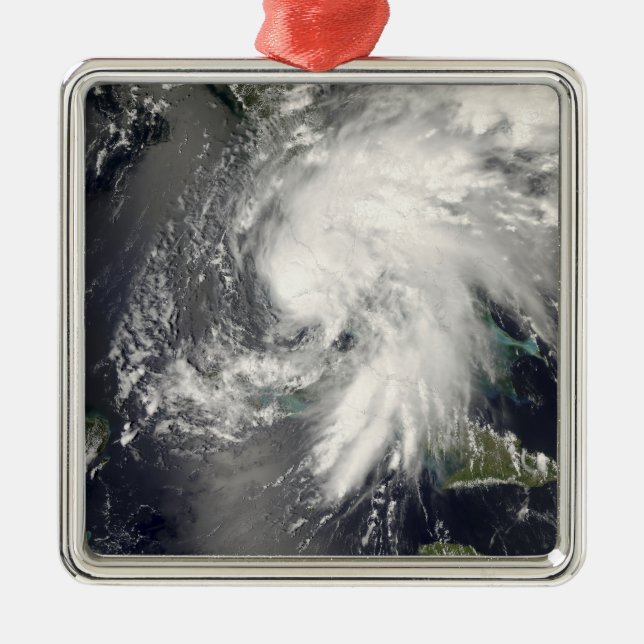 Tropical Storm Fay 2 Metal Ornament (Front)