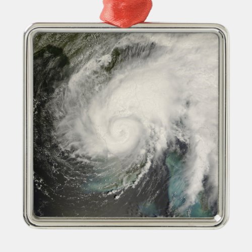 Tropical Storm Fay Metal Ornament