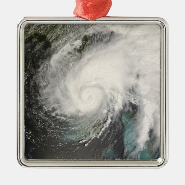 Tropical Storm Fay Metal Ornament (Front)