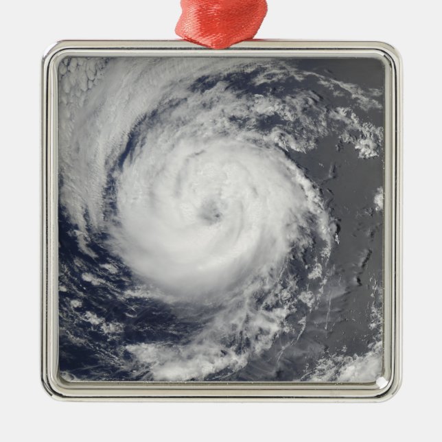 Tropical Storm Guillermo Metal Ornament (Front)