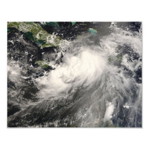 Tropical Storm Gustav in the Caribbean Sea Photo Print