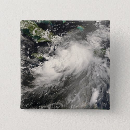 Tropical Storm Gustav in the Caribbean Sea Pinback Button