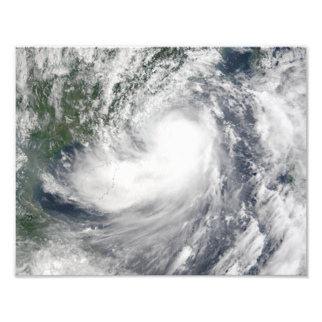 Tropical Storm Hagupit Photo Print (Front)