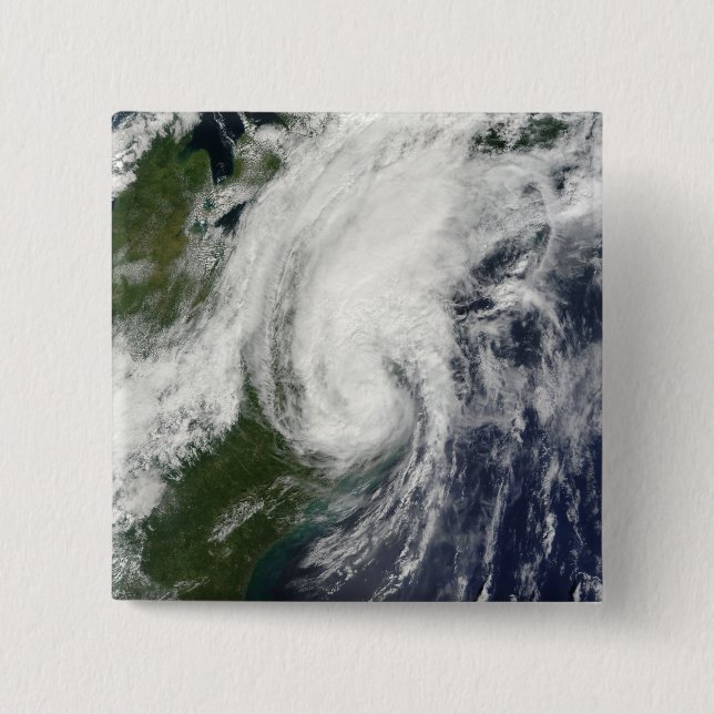 Tropical Storm Hanna over the East Coast 2 Button (Front)