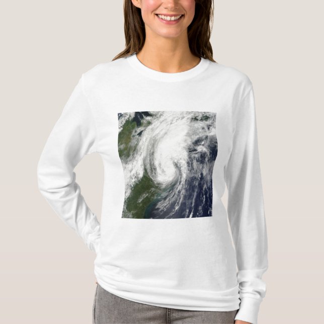 Tropical Storm Hanna over the East Coast 2 T-Shirt (Front)