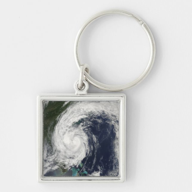 Tropical Storm Hanna over the East Coast Keychain (Front)