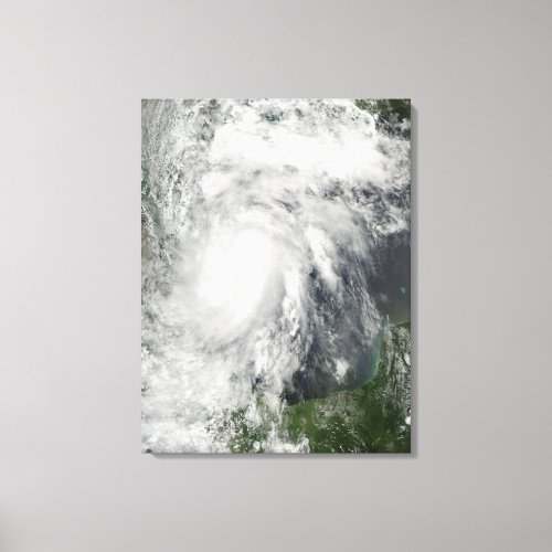 Tropical Storm Hermine in the Gulf of Mexico Canvas Print
