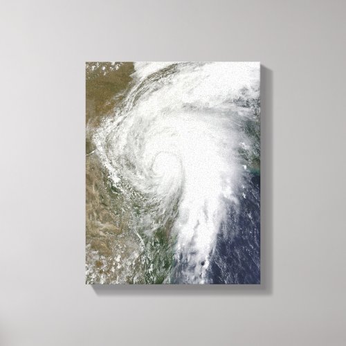 Tropical Storm Hermine over Texas Canvas Print