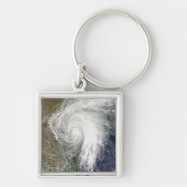 Tropical Storm Hermine over Texas Keychain (Front)
