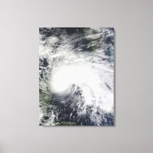 Tropical Storm Ida in the Caribbean Sea 2 Canvas Print
