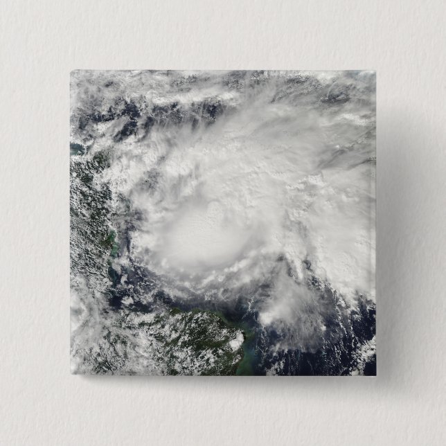 Tropical Storm Ida in the Caribbean Sea Button (Front)