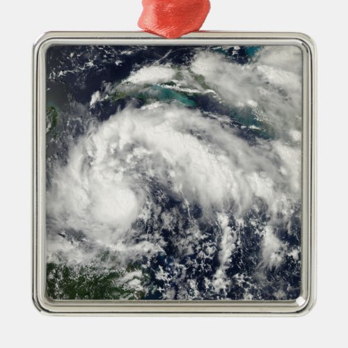 Tropical Storm Karl Metal Ornament