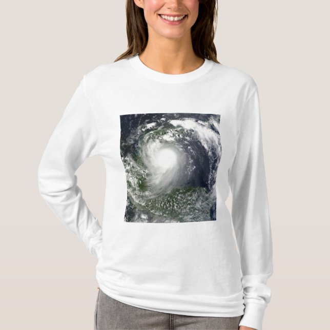 Tropical Storm Karl over the Yucatan Peninsula T-Shirt (Front)