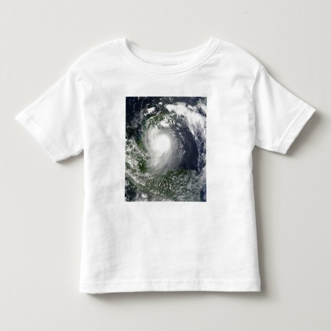 Tropical Storm Karl over the Yucatan Peninsula Toddler T-shirt (Front)