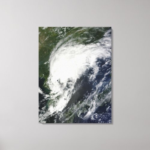 Tropical Storm Kompasu Canvas Print