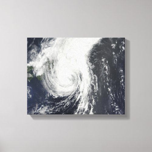 Tropical Storm Krovanh Canvas Print