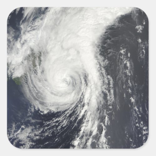 Tropical Storm Krovanh Square Sticker