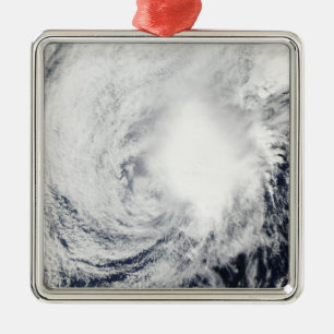 Tropical Storm Nida southeast of Kadena Metal Ornament