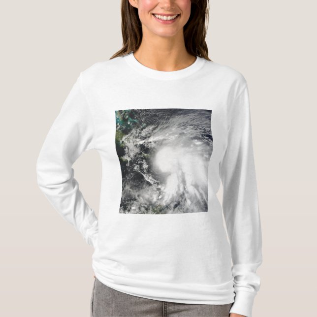 Tropical Storm Noel over Haiti T-Shirt (Front)
