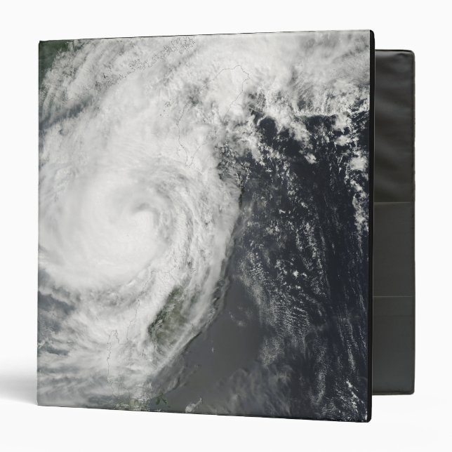 Tropical Storm Parm 3 Ring Binder (Front/Inside)